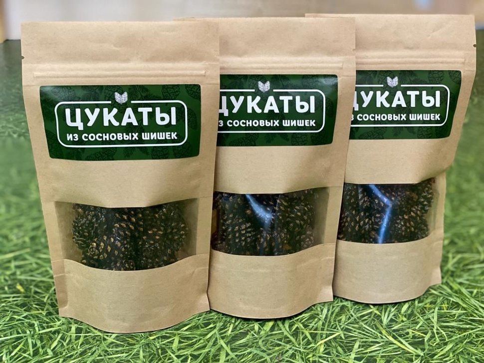  Цукаты из сосновых шишек 100г  в Калининграде