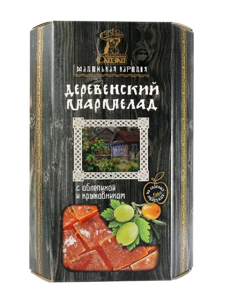  Мармелад деревенский "С крыжовником и облепихой" 300г в Калининграде