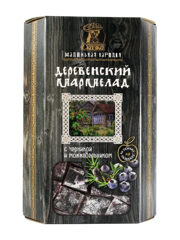 №2 Мармелад деревенский "С черникой и можжевельником" 300г в Калининграде